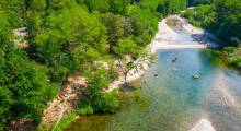 Camping LES PLANS pour camping car dans le GARD près d'Anduze et Uzès